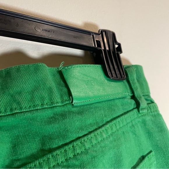 FRAME Le Slouch Jeans Grass Green Size 28 - Picture 9 of 11